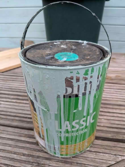 Photo of free Tin of Sadolin classic wood protect (Godalming) #1