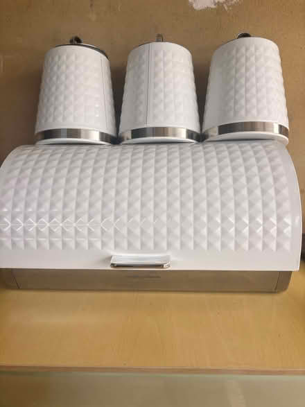 Photo of free Bread bin & coffee tea sugar jars (Peacehaven, BN10 8) #1