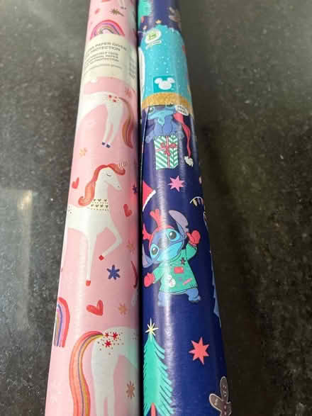 Photo of free Two rolls of wrapping paper (Frankby CH48) #1