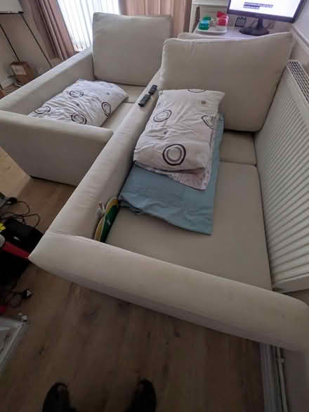 Photo of free sofa (CM17, Harlow, Essex) #1