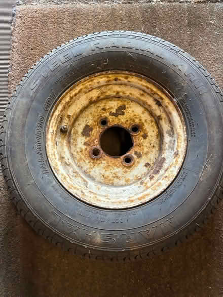 Photo of Trailer wheel 10ins (BH21) #1