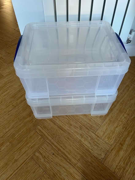 Photo of free 2 x 18L Really Useful Boxes (Lodge Moor S10) #1