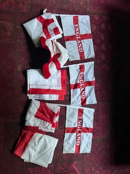 Photo of free England flags (St Nicholas SG1) #1