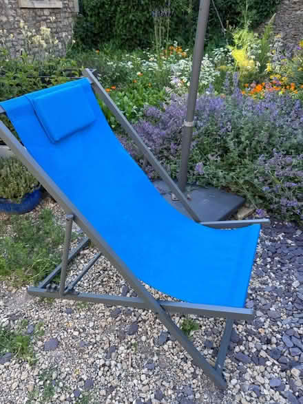 Photo of free Lightweight metal deck chair (BA11 5JH) #4