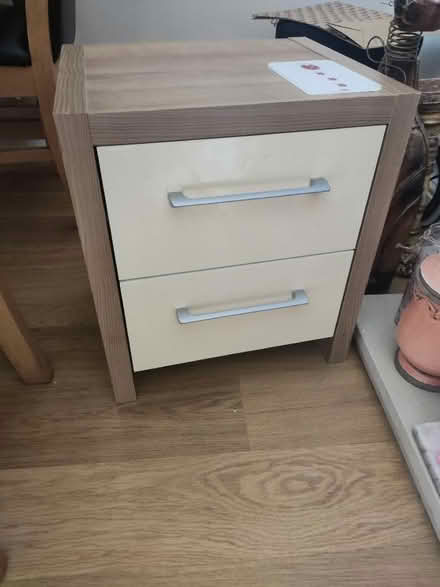 Photo of free Small chest of drawers/ bedside cabinate (Greenheys M38) #1
