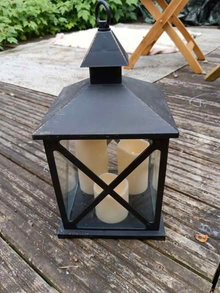 Photo of free Candles battery operated lamp (Woodstock OX20) #1