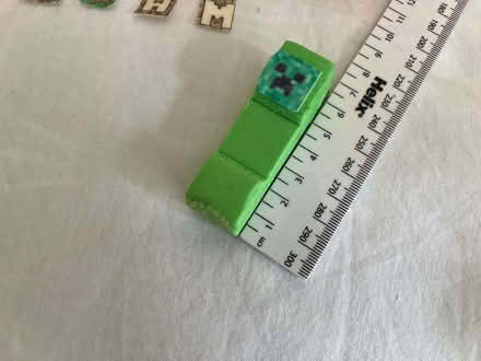 Photo of free Minecraft Sugar craft figures set for Birthday cake etc. (Old Basing RG24) #3