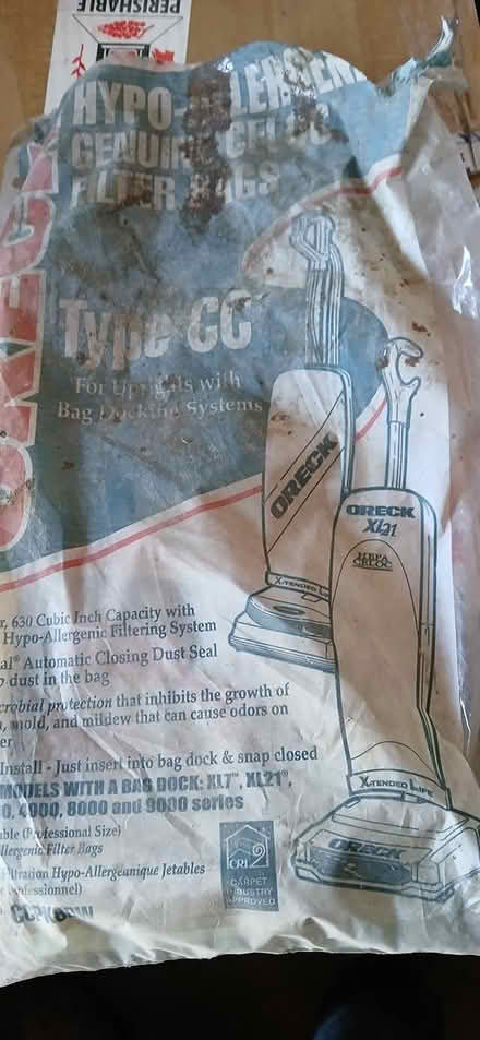 Photo of free Oreck bags (in storage Rancho Cucamonga) #1