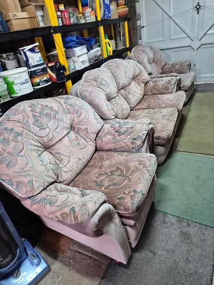 Photo of free 2 Seater 3 piece suite (Cramlington, Northumberland) #1