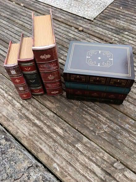 Photo of free Book storage boxes (Woodstock OX20) #1