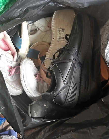 Photo of free Bag of different types of footwear (Frome BA11) #1