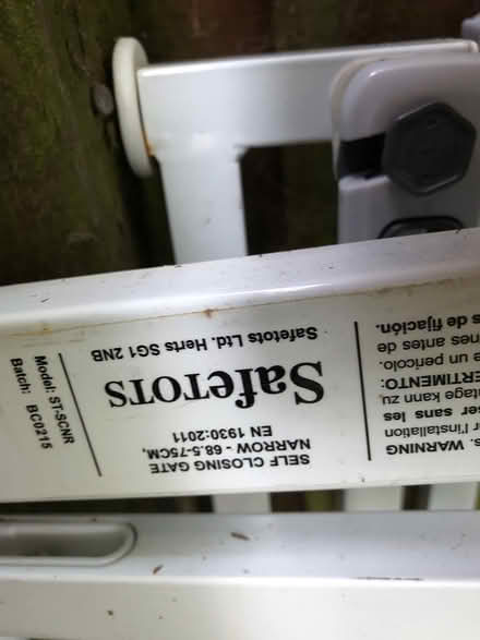 Photo of free Safety gate (Camden nw NW1) #1