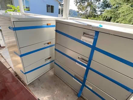 Photo of free Office desks and filing cabinets (229 Southern Heights San Rafae) #1