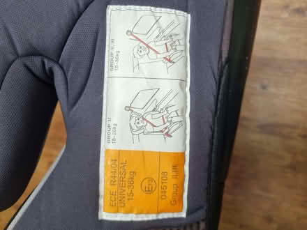 Photo of free Childs Car Seat (Rawtenstall BB4) #3