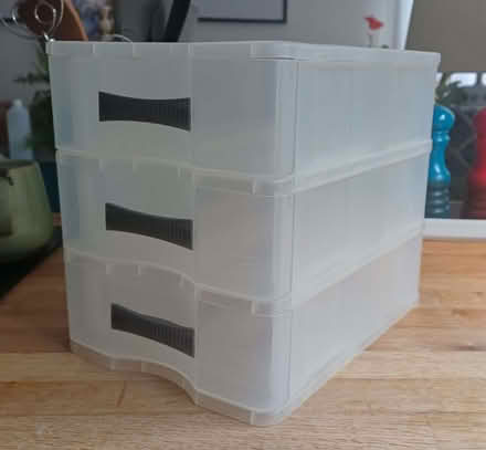 Photo of free Small plastic drawers (Johnstone PA5) #1