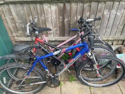 Photo of free 3 bikes and 2 scooters (Maldon CM9) #1