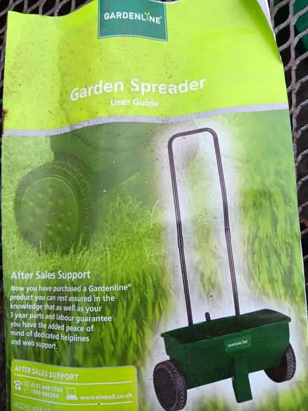 Photo of free Garden Spreader (Rathmines/Ranelagh) #4