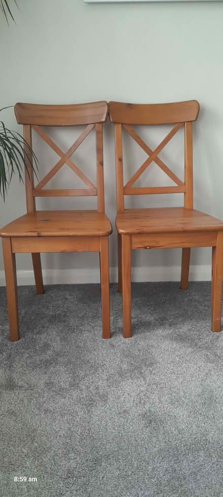 Photo of free Wooden chairs (Eastbourne BN20) #1