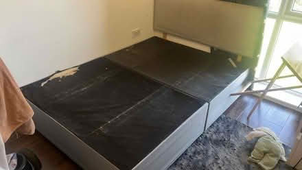 Photo of free Double bed frame (Erith DA17) #3