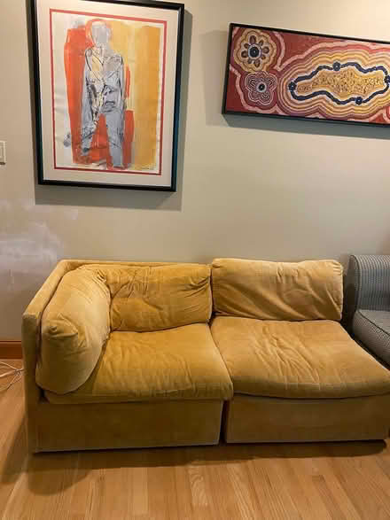 Photo of free 5-piece sectional couch (East Setauket) #2