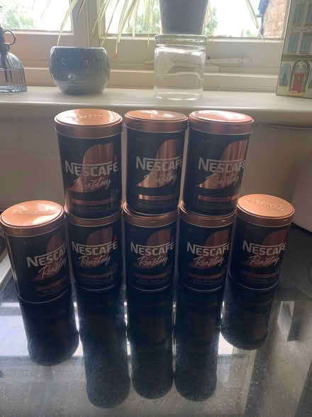 Photo of free 8 Empty Coffee Cans (Bromyard HR7 BROMYARD) #1