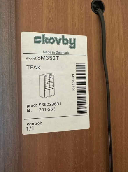 Photo of free Skovby Danish display cabinets (Attleboro) #2