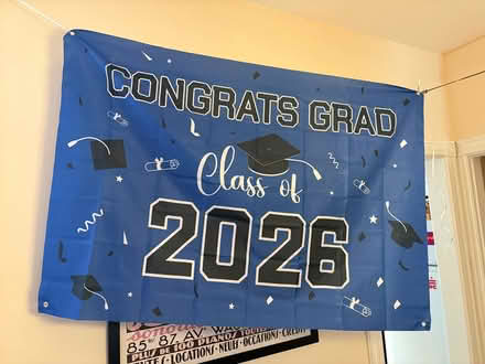 Photo of free Graduation banner and decorations (NE Capitol Hill) #1