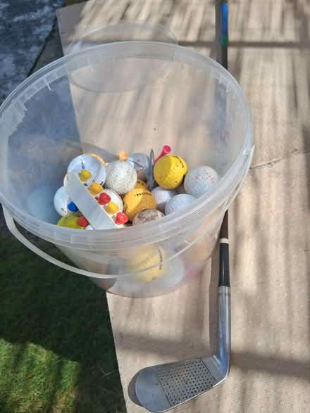 Photo of free Golf club and balls (Wigmore) #1