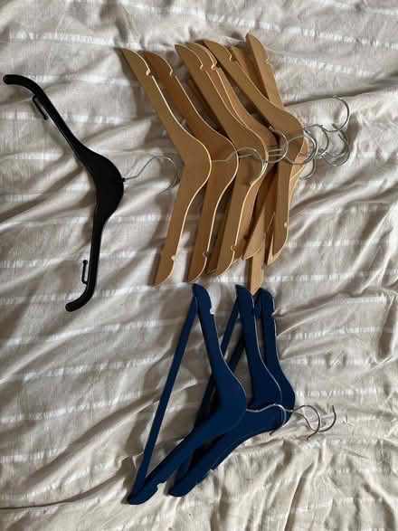 Photo of free 13 kids coat hangers (BB7, Mitton, clitheroe) #1