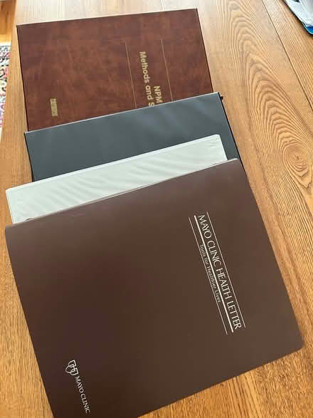 Photo of free Four loosely binders (Arlington, Mass.) #1