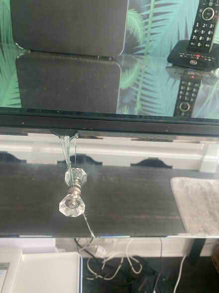 Photo of free Mirrored hall console table (Bexleyheath) #3