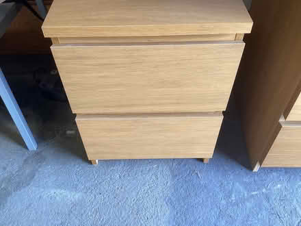 Photo of free Chest of drawers & Bedside cabinet (Great Yeldham CO9) #1