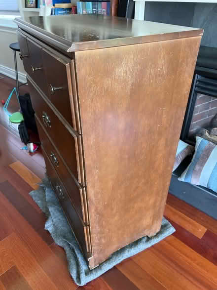 Photo of free 4 drawer wooden dresser (Thornhill) #4