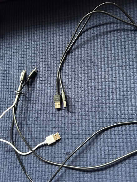 Photo of free USB cables (Micro and C) (Tufts University) #4