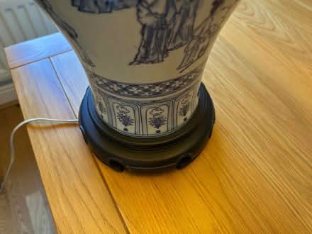 Photo of free Chinoiserie lamp with shade (Maidenhead, SL6) #4
