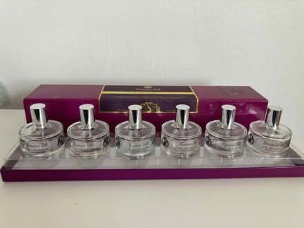 Photo of free 6 Empty Knayton Hall Perfume Bottles (Bilton HG1) #1