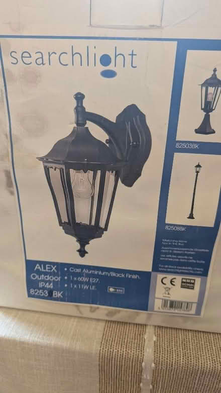 Photo of free Brand New Black Carriage Lamp for external wall (South Benfleet SS7) #1