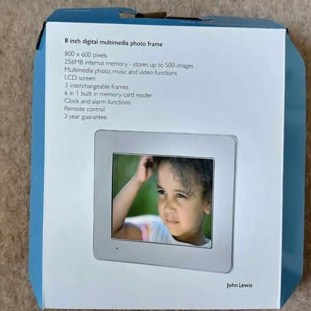 Photo of free Multimedia Photo Frame (Barnard's Green WR14) #1