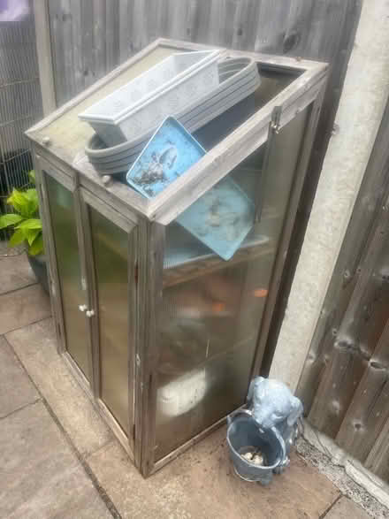 Photo of free Wooden mini greenhouse bought years ago from Aldi. (Childwall L16) #2