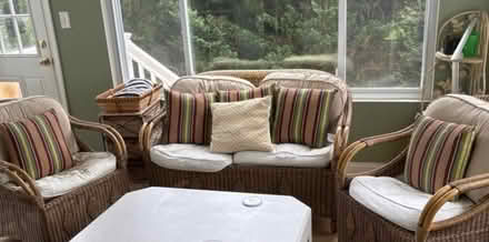 Photo of free Patio cushions & pillows ONLY (Near Wolftrap ES in Vienna, VA) #1