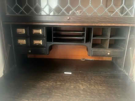 Photo of free Antique book/display case with integral desk (Ledbury HR8) #4