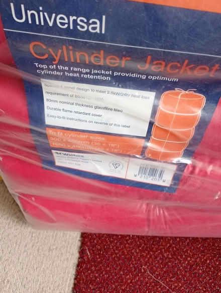 Photo of free Hot water cylinder jacket (Llandrindod LD1) #1