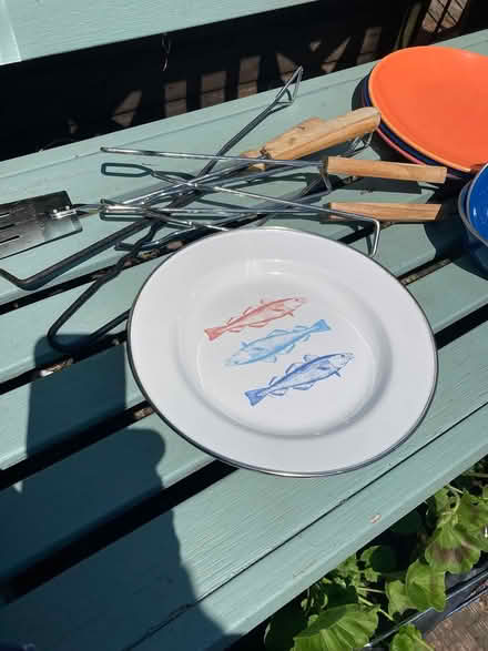 Photo of free Barbecue plates and tools (Colchester station CO4) #1