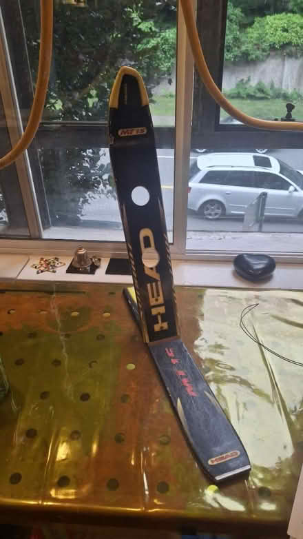Photo of free Ski wine bottle rack (Granville and 16th) #2