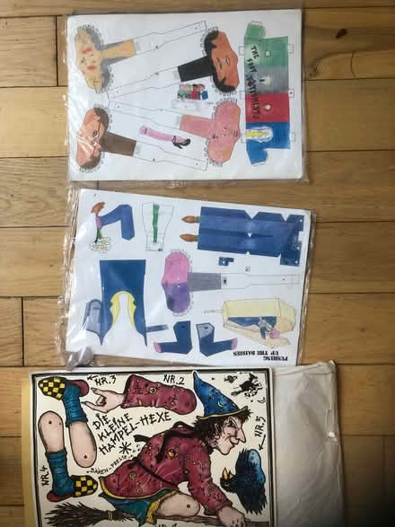 Photo of free Several cardboard puppets HG2 (Harrogate HG2) #1