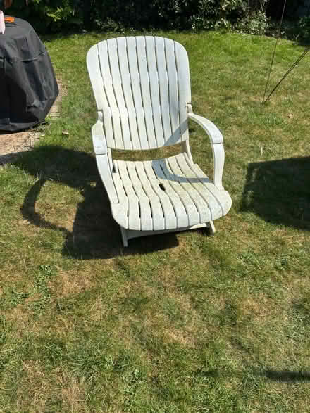 Photo of free 4 Allibert white heavy duty chairs (Chelmer Village CM2) #4