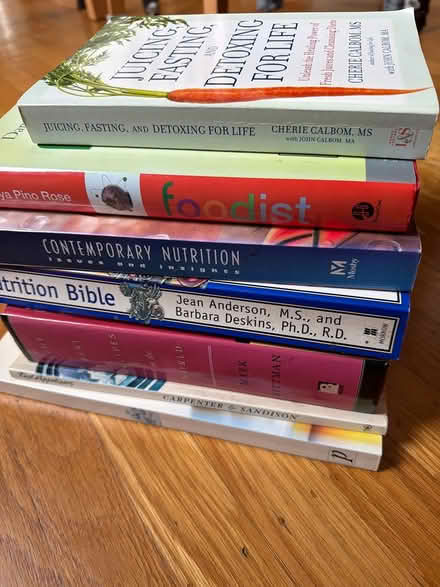 Photo of free Nutrition and juicing books (EC Near Harding Elementary) #1