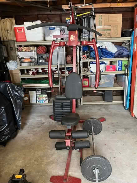 Photo of free Exercise unit with weights (West Hempstead) #1