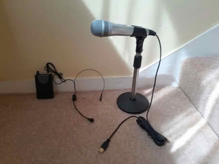 Photo of free Wireless and Fixed Microphones (Harrogate HG2) #4
