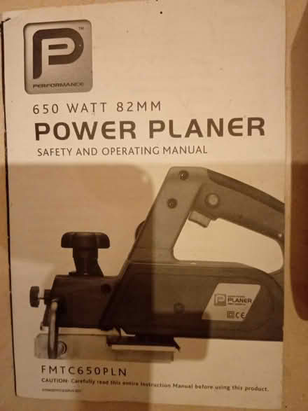 Photo of free Electric planer 650W 82mmm (Barnet EN5) #2